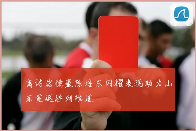高诗岩德豪陈培东闪耀表现助力山东重返胜利轨道